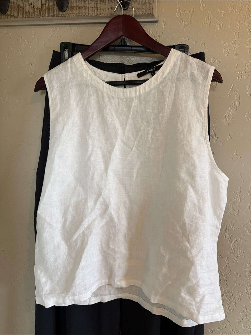 Quince Linen Tank Top Blouse L